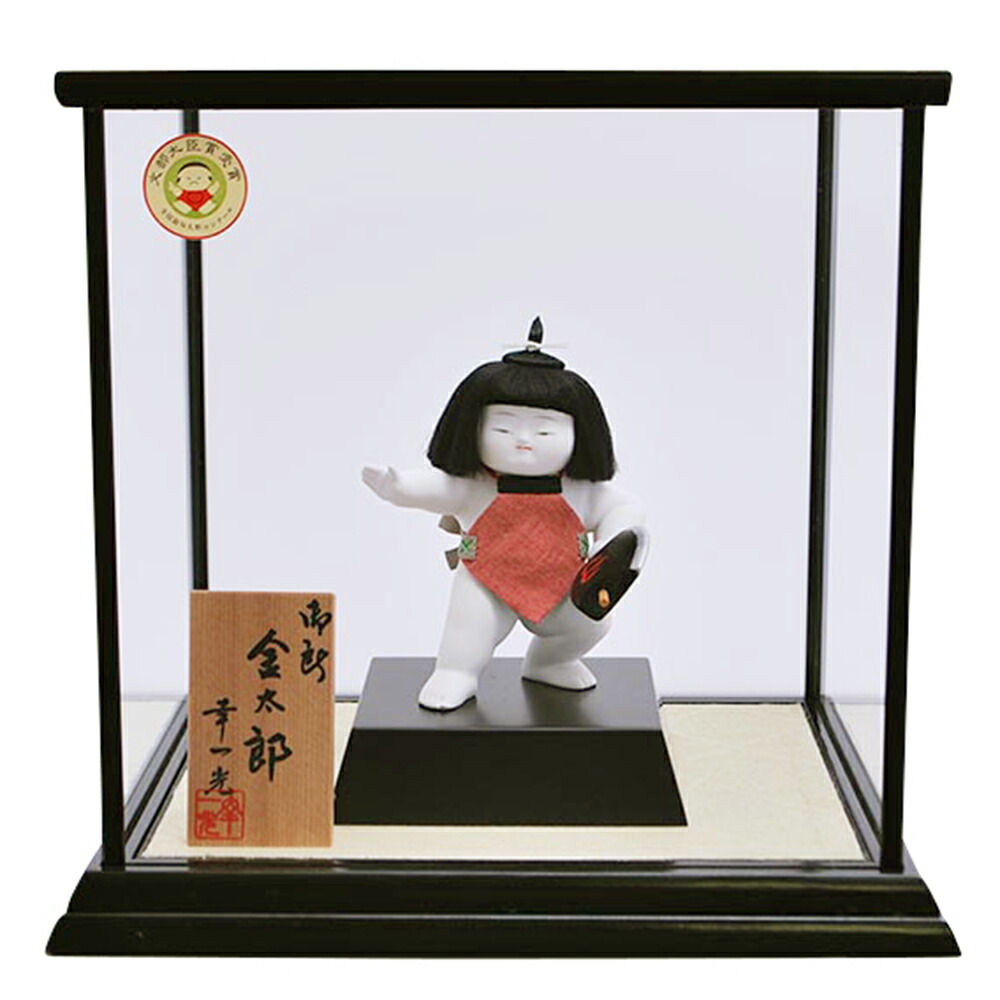 楽天市場】幸一光作 弁慶 七つ道具 五号 ガラスケース 五月人形 端午の