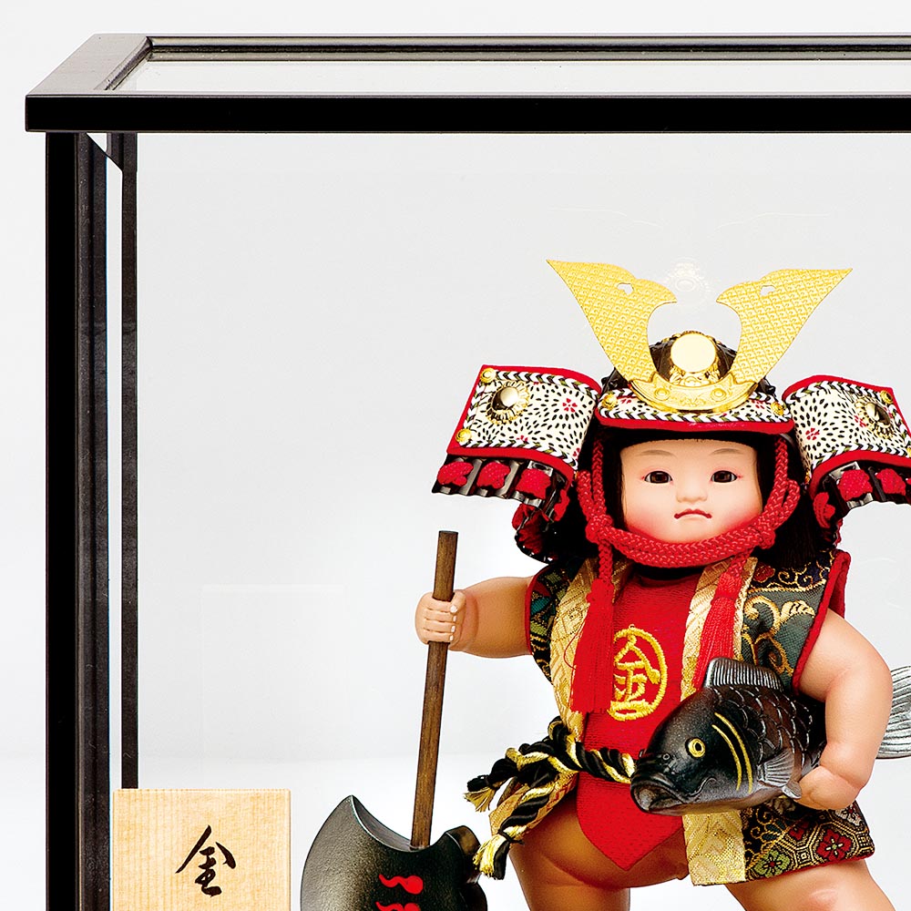 おトク】 雛人形-五月人形-販売-通販の陣屋五月人形 真多呂人形作 木目込み 鎧飾り ケース飾り セットケース入り 五月人形 真多呂人形作 木目込み ケース飾り 鍾馗ケース付き 3507