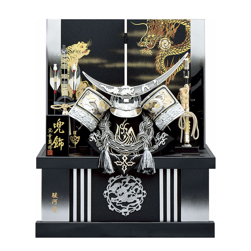 独特な店 収納式 兜飾り 5月人形 五月人形 12号 コンパクト おしゃれ 収納飾り 銀竜伊達兜 伊達政宗 5matu21 53 Pkmgamping1 Slemankab Go Id