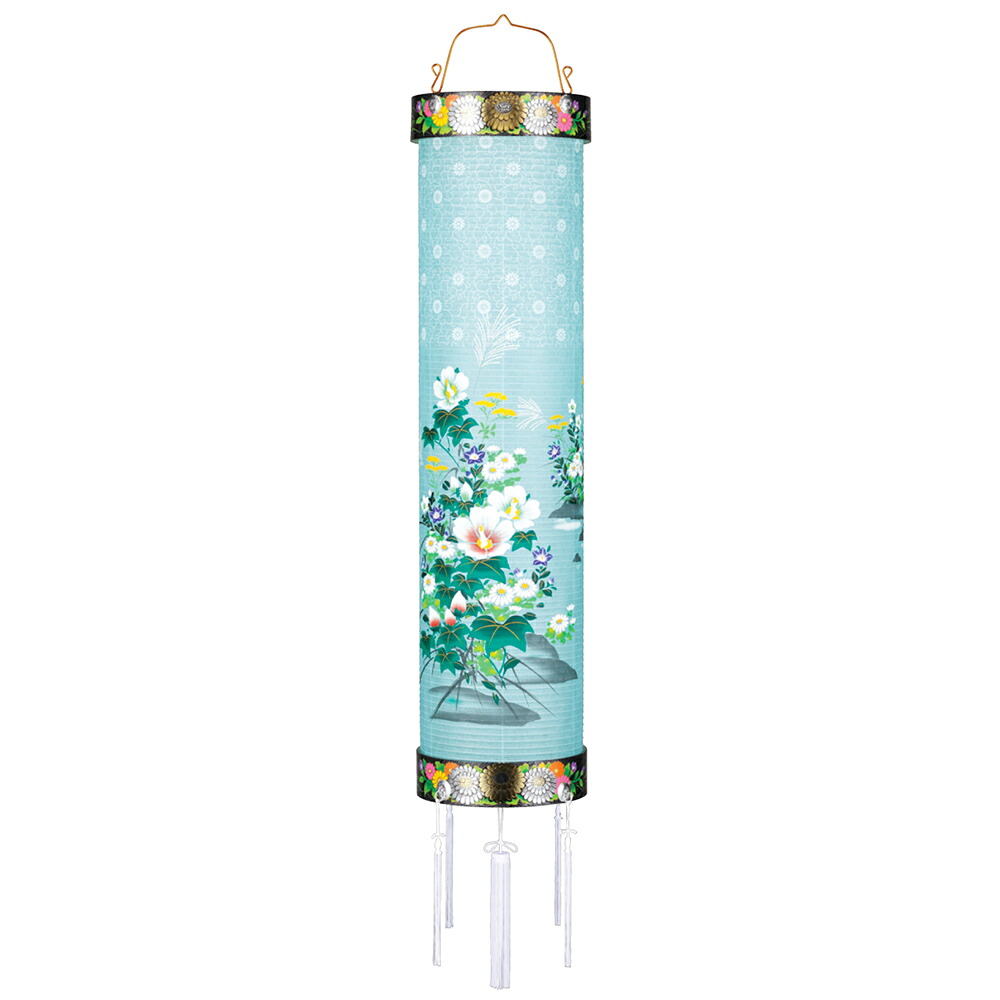 盆提灯 コンパクト ちょうちん 提灯 初盆 創作 モダン 菊蒔絵絵入 ロウソク式 ミニ かわいい 2025
