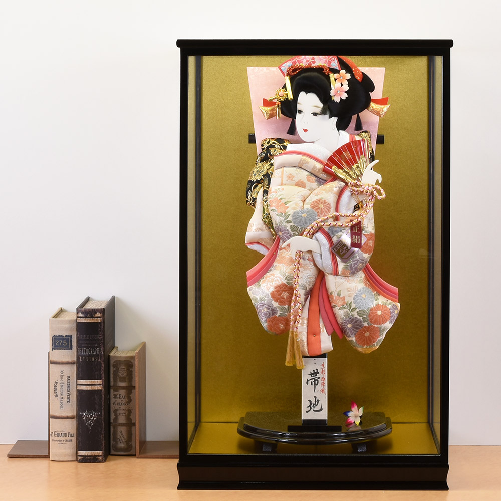 羽子板 コンパクト 袋帯 お祝い 初正月 羽子板飾り ガラス ケース飾り 正月飾り 押絵羽子板 orijin オリジン 20号 1029-20-672j クラシック 古典 伝統 おしゃれ 2024 送料無料 20-03