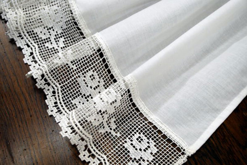 楽天市場】ai 希少 手編み：タスカニーレース 約横幅 85×縦26cm