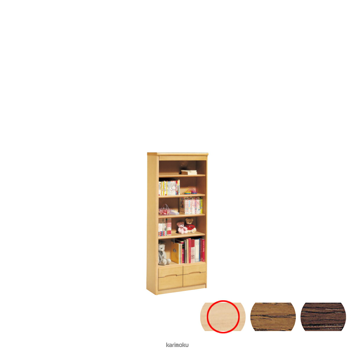 【美品】カリモク　書棚　本棚　HT2380 HT2380MHa?$VS_1500$