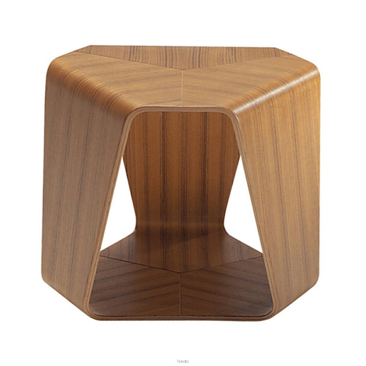 【受注生産】Tendo(天童木工) ムライスツール (チーク柾目) [品番：S-5026TK-NT]【RCP】【全国送料無料】【同梱不可】【店頭受取対応商品】