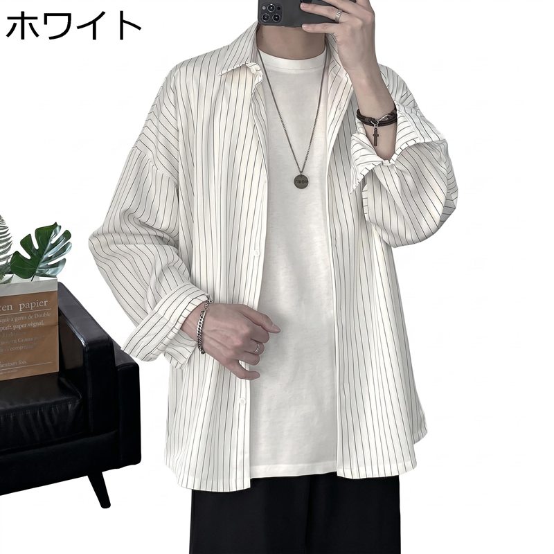 ３点仕掛ける メンズ 上下仕掛ける 縞模様プルオーバー 長袖 お茶プルオーバー ロングズボン下 引き上げる 心地好い 秋 春 春物 秋物 ゆったり 厚地の外套大きさ 馬鹿でかい大きさ 好いたらしいめ 今めかしい 港風 通い 成人男性