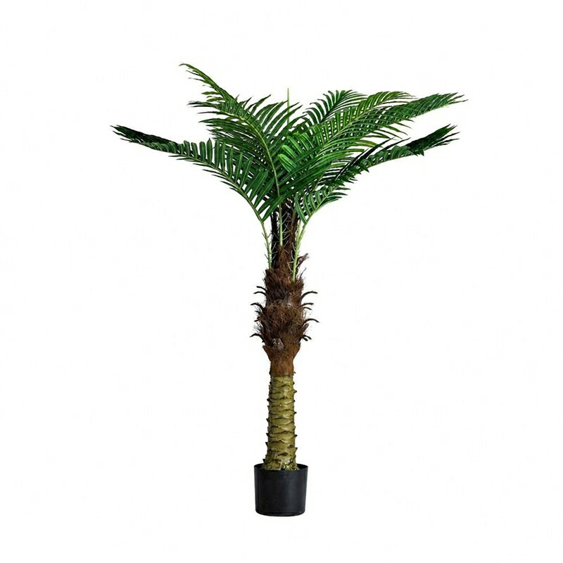 フェイクグリーン 大型 ヤシの木 120cm 人工観葉植物 リアル 鉢植え 室内 観葉植物 おしゃれ 部屋飾り 枯れない 水やり不要 室内装飾|あいあいロジスティック