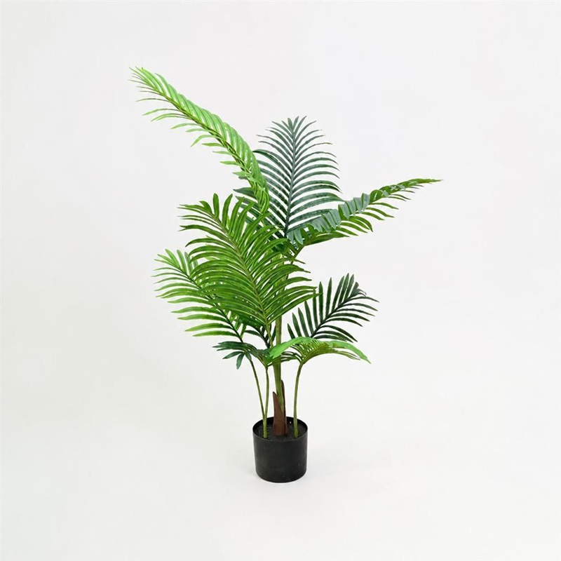人工観葉植物 フェイクグリーン 大型 アレカヤシ 高さ120cm 10枚葉仕様 本物そっくり リアル ヤシの木 鉢植え 室内用 おしゃれ 枯れない 水やり不要 観葉植物 インテリア 飾り 新築祝い 開｜あいあいロジスティック 8,636円