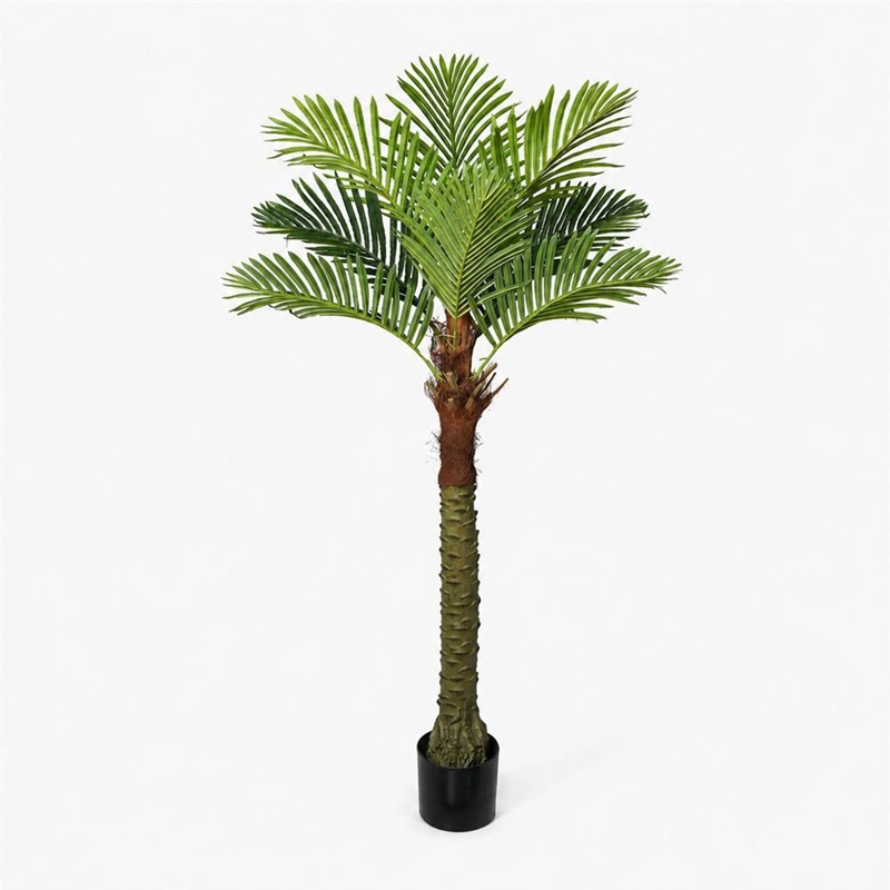 フェイクグリーン 大型 ヤシの木 1.6m 1本立ち 人工観葉植物 鉢植え リアル 南国風 フェイク 室内 おしゃれ 枯れない 水やり不要 部屋飾り インテリア 置物 店舗 装飾|あいあいロジスティック