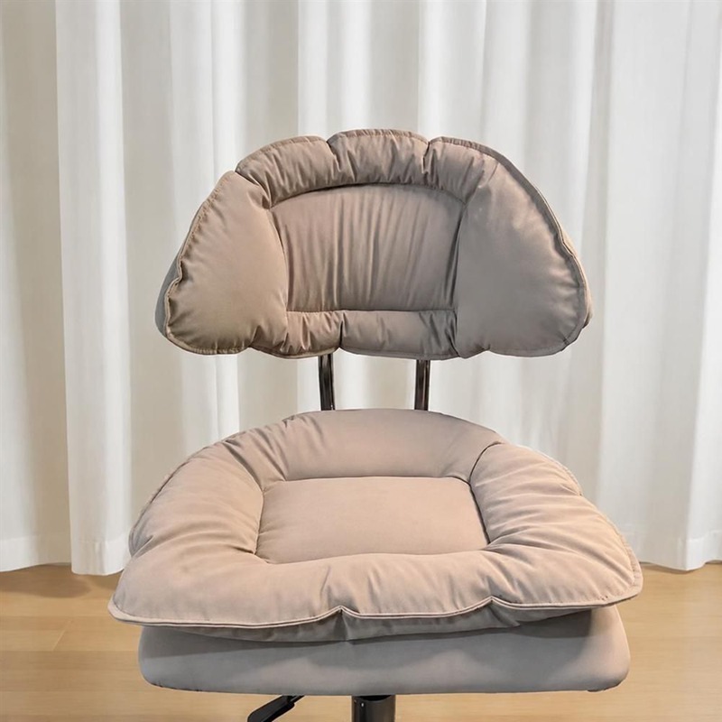 ネイルチェア 背もたれ付き 昇降式 回転スツール 極厚クッション ふかふか キャスター付き サロンスツール 美容室 まつエク 化粧椅子|あいあいロジスティック