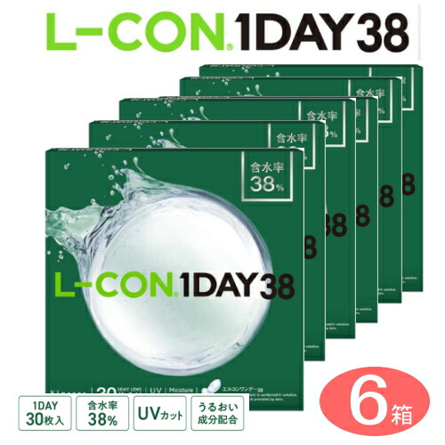 エルコンワンデー38 　6箱セット （１箱３０枚入り）