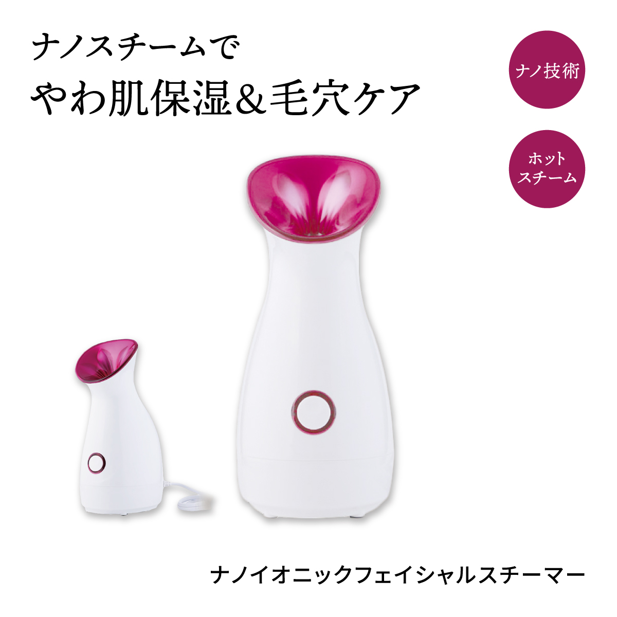 特価 スチーマー 美顔器 ナノスチーム 美顔スチーマー ad-naturam.fr