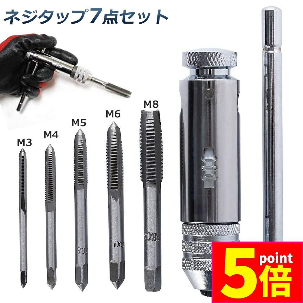 楽天市場】☆P5倍 マラソンセール☆ネジタップ ドリルタップ