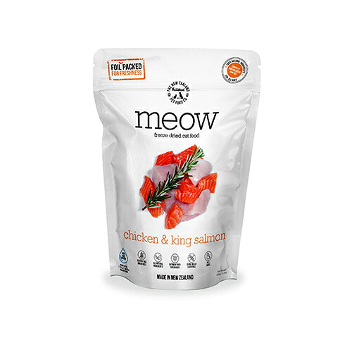 ＭＥＯＷミャウフリーズドライキャットフードチキン＆サーモン２８０ｇ