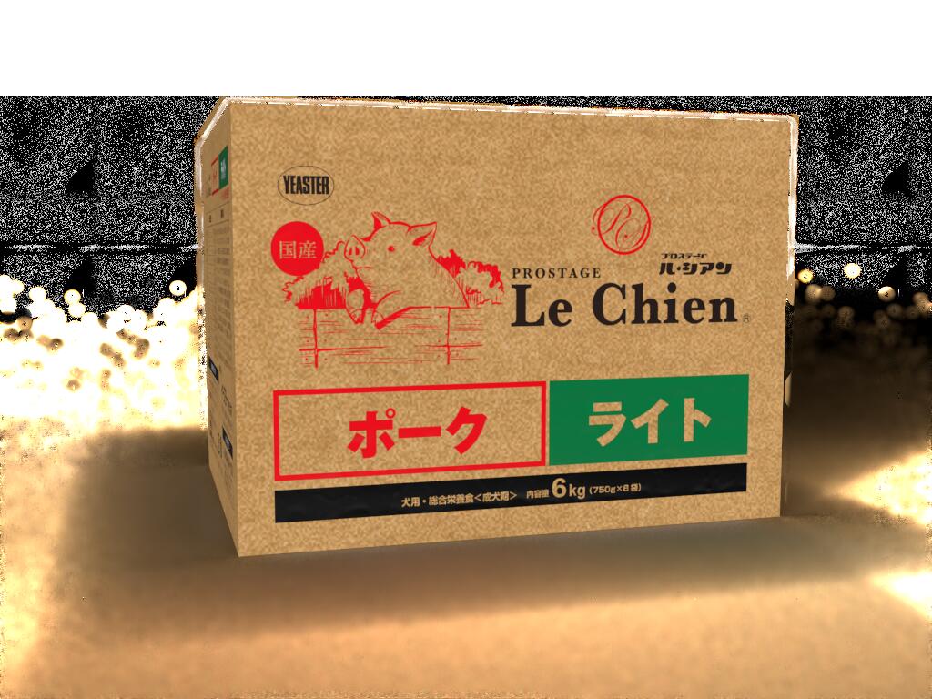 労働者階級高座 飼い犬 ル・シアン 豚肉 点火装置 6kg （750g×8） ドッグフード【お取り寄せ商いもの】