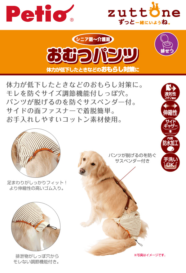 楽天市場 ペティオ Petio 老犬介護用 おむつパンツ L ヤマヒサ Zuttone ずっとね 配送区分 P 藍星 ドッグフード キャットフード