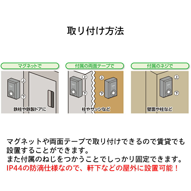 【楽天市場】リーベックス 侵入感知アラーム 音鳴りくん SA01 送料無料 あす楽 REVEX ドア防犯用品 防犯ブザー 玄関 防犯グッズ