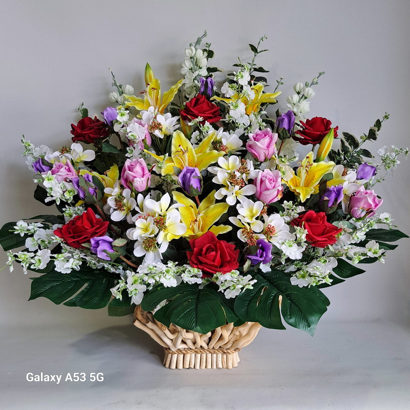 薔薇＆インドソケイMIX取りあわせる