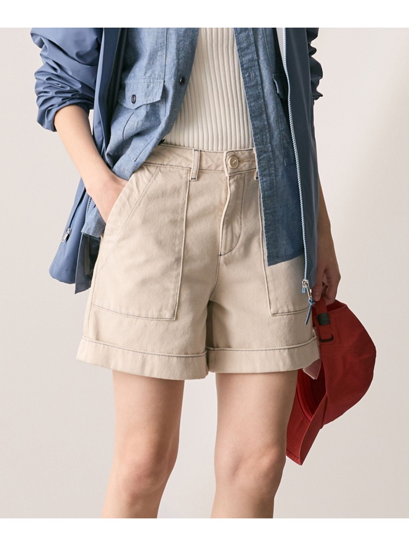 ライトツイル セーラーショーツ / ショートパンツ AIGLE エーグル パンツ その他のパンツ ホワイト【送料無料】[ Fashion] 13,728円