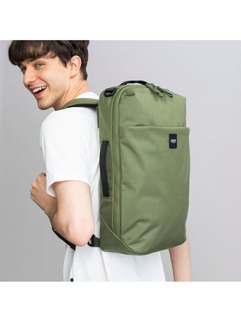 国産 ドゥダット 3ウェイバックパック Aigle エーグル バッグ リュック バックパック グリーン ブラック ブラウン Rakuten Fashion 早割クーポン Www Butterflyresidence Com