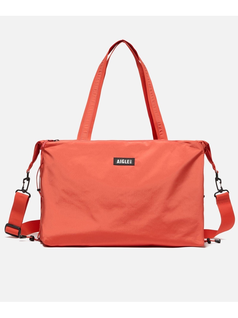 撥水 ライト&コンパクト トートバッグ 25L AIGLE エーグル バッグ トートバッグ ホワイト オレンジ ネイビー【送料無料】[ Fashion]