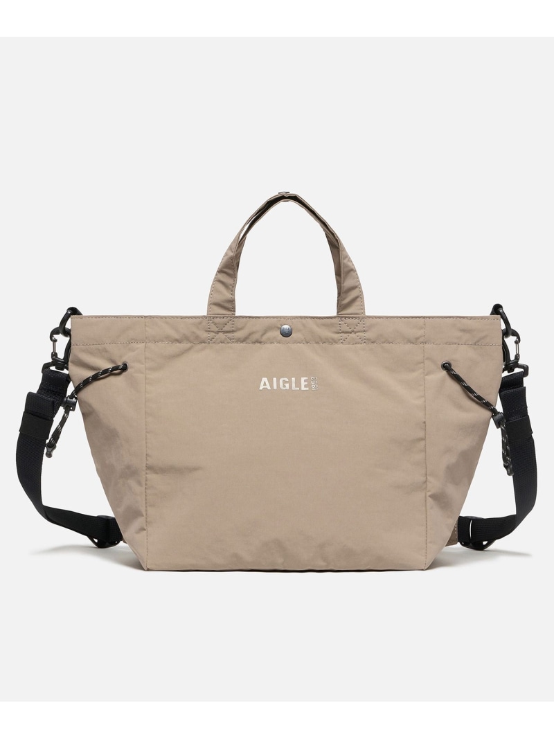 撥水 ネイバーフッド 2way ショルダーバッグ 10L AIGLE エーグル バッグ ショルダーバッグ ブラウン ブラック【送料無料】[ Fashion]