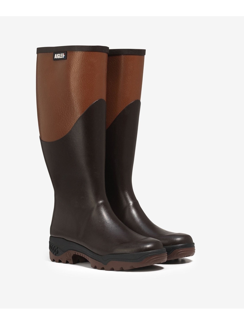 パルクール2 ラバーブーツ AIGLE エーグル シューズ・靴 レインシューズ・ブーツ ブラウン【送料無料】[ Fashion]｜AIGLE