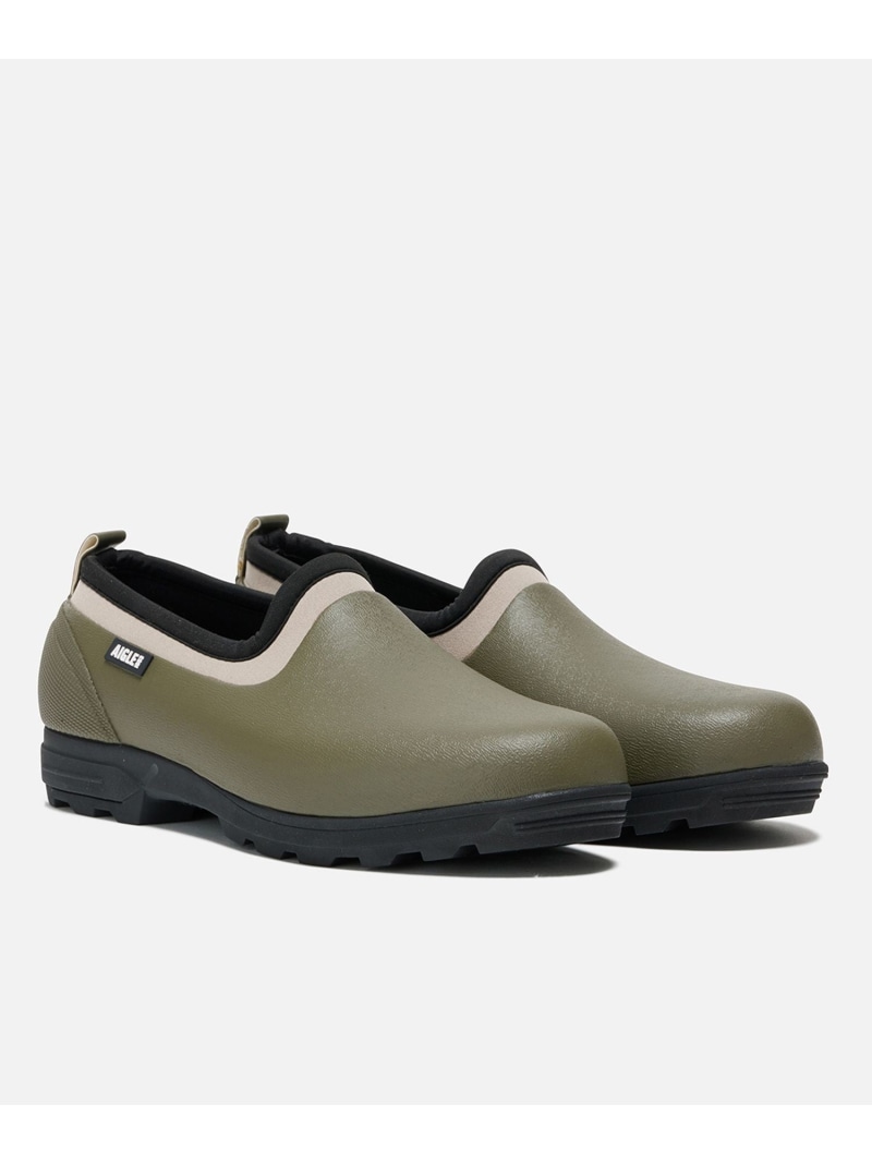 【SALE／10%OFF】全天候相応う 雨合羽 レスフォー2 クロッグ  /スリッポン AIGLE エーグル シューズ・靴 レインシューズ・ブーツ 黒いこと 緑であること カーキ緑であること【RBA_E】【貨物輸送無料】[ Fashion]