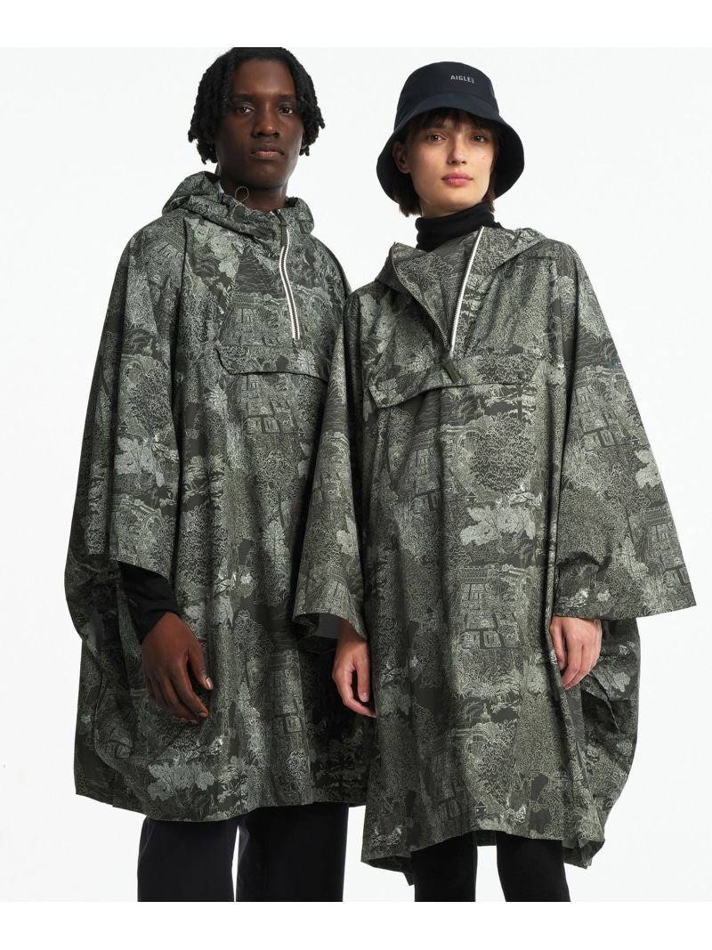 【SALE／30%OFF】【国立自然史博物館】 ポンチョ AIGLE エーグル ジャケット・アウター レインコート【RBA_E】【送料無料】[ Fashion]