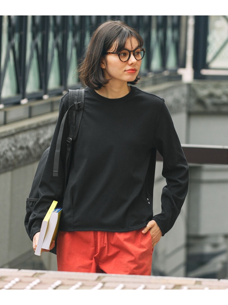 【SALE／40%OFF】吸水速乾 UV撥ねのける ロングスリーブクルーネックティーシャツ RP 長袖ティーシャツ AIGLE エーグル トップス カットソー・ティーシャツ 白いこと 黒いこと 赤いこと【RBA_E】【貨物輸送無料】[ Fashion]