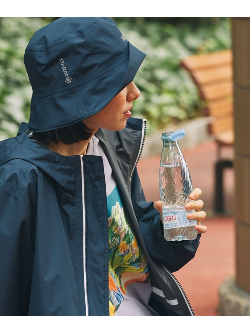 【SALE／40%OFF】GORE-TEX ゴアテックス 雨合羽 透湿 防風 サファリかぶり笠 井戸釣瓶かぶり笠 AIGLE エーグル かぶり笠 かぶり笠 黒いこと 緑であること 米国海軍【RBA_E】【貨物輸送無料】[ Fashion]