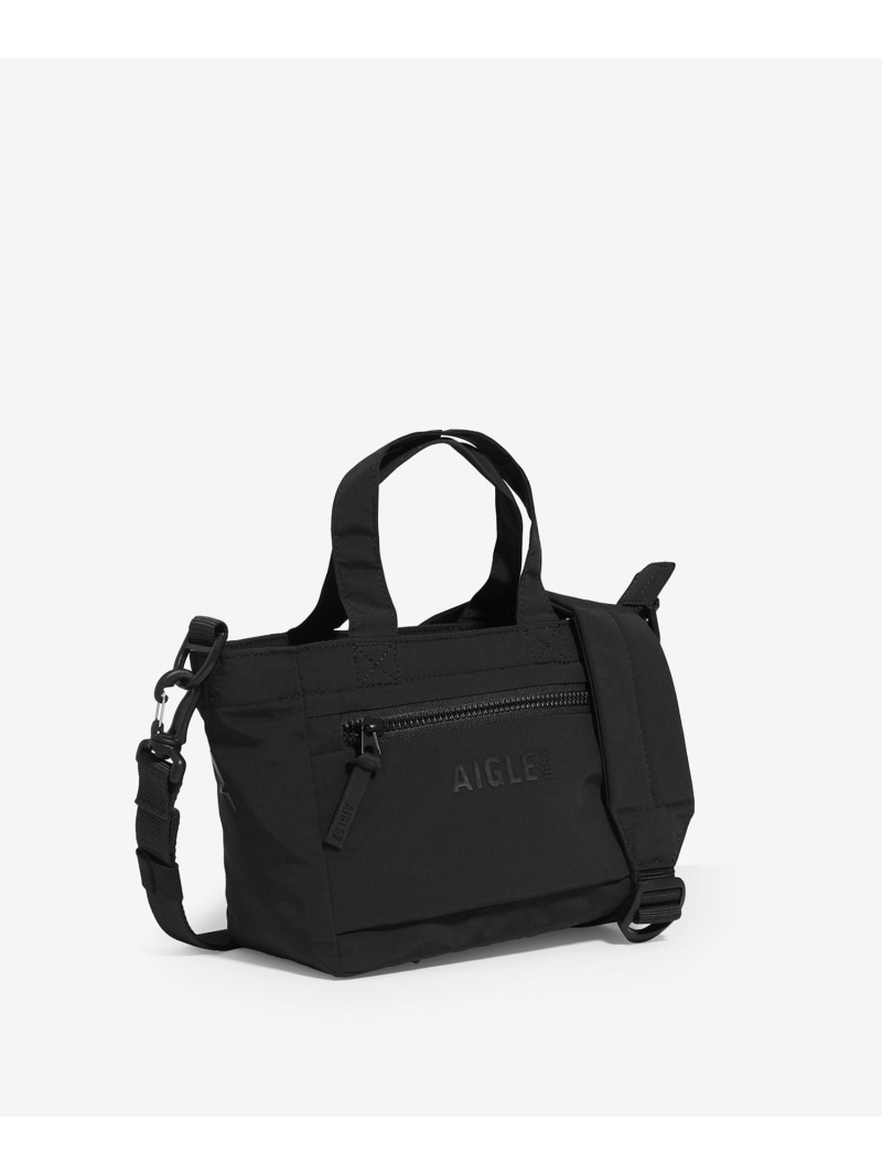 CITY 撥水 2WAYミニショルダーバッグ 2L AIGLE エーグル バッグ ショルダーバッグ ブラック ベージュ【送料無料】[ Fashion]｜AIGLE