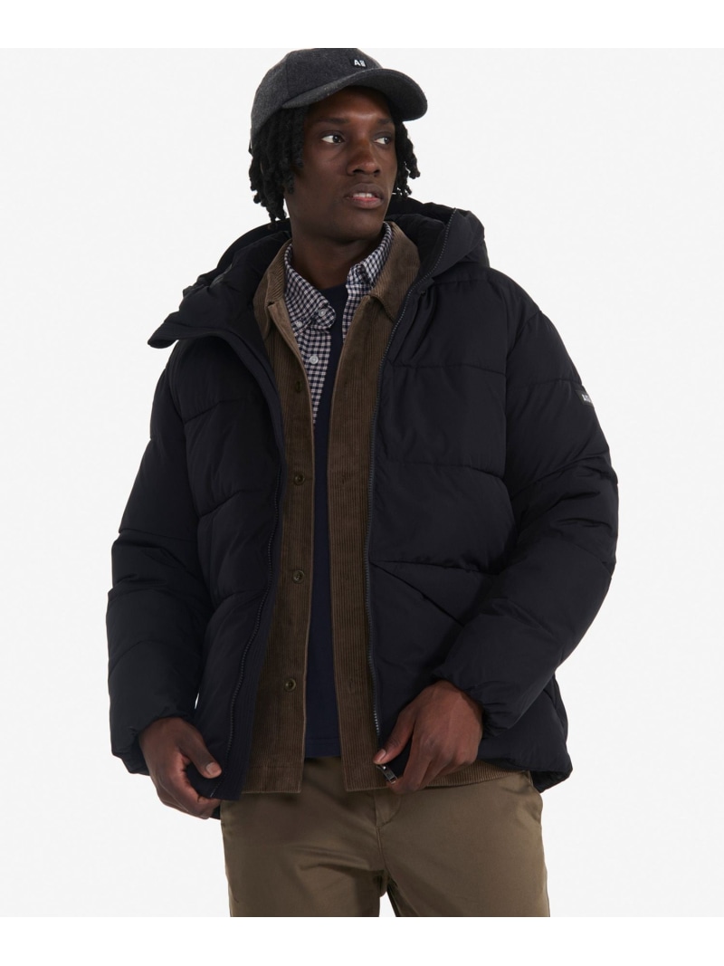 【SALE／40%OFF】撥水 インサレーション ダウンジャケット AIGLE エーグル ジャケット・アウター ダウンジャケット・ダウンベスト グリーン ブラック【RBA_E】【送料無料】[ Fashion]