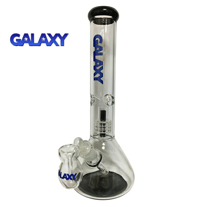 GALAXY Precooler Glass ICE Bong [プリクーラー]（350mm）ガラスボング パーコレーター ガラスパイプ 水パイプ