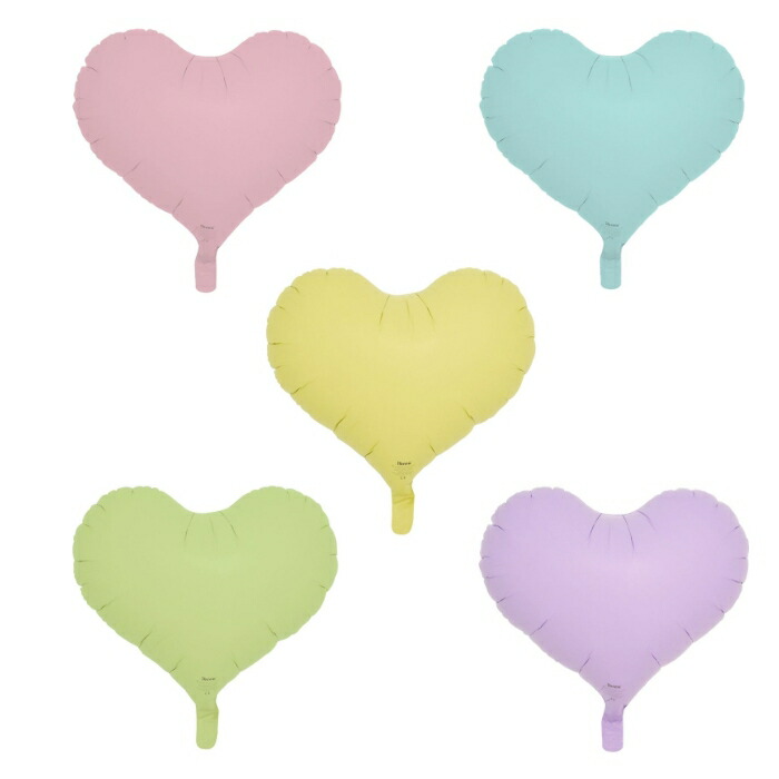 楽天市場】ヘリウムガス入り風船 【ハート】 アイブレックス