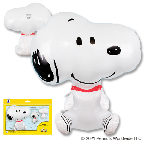 楽天市場】SNOOPY おすわりスヌーピーのバルーン 誕生日 風船