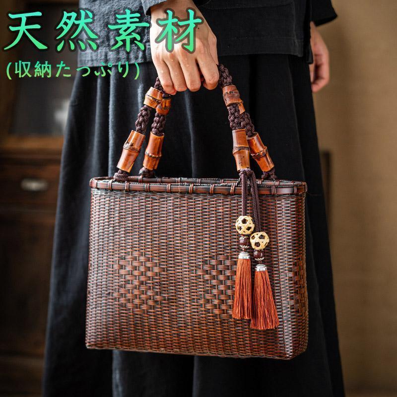 楽天市場】高級 竹かごバッグ 買い物かご 大田原 竹工芸 竹かご 竹籠