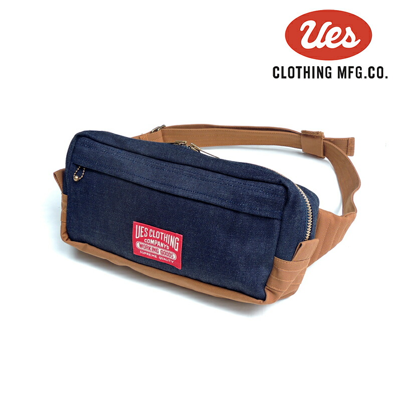 UES(ウエス)DENIM_BODY_BAG/上半身御徒面子/Lot.WB-4