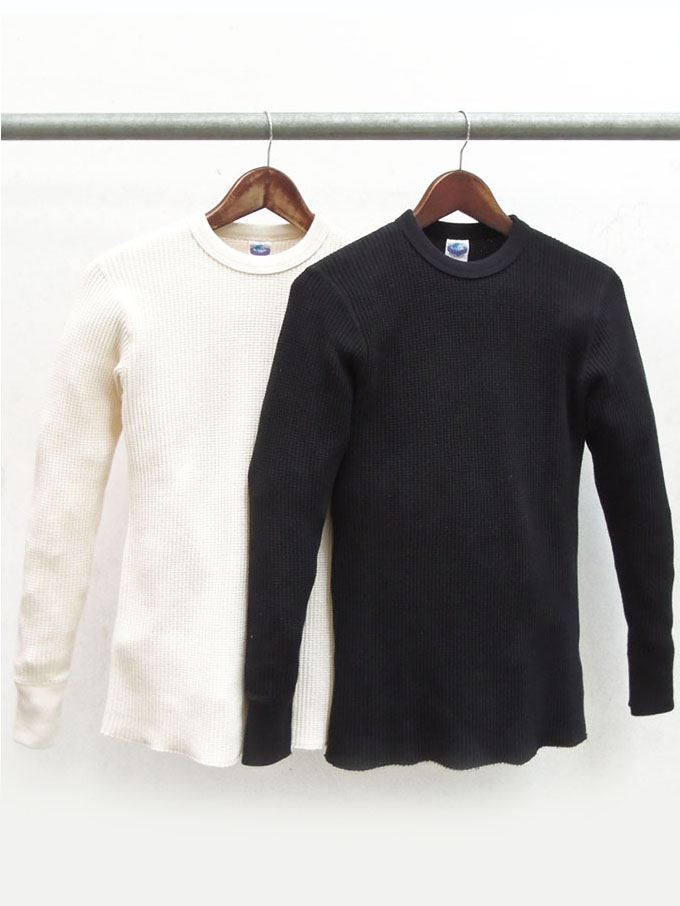 JELADO(ジェラード)　MEGA THERMAL CREW NECK BIG WAFFLE TEE/AB94237 アメカジ定番 サーマル ロンT ■Made in JAPAN■ 『2023年新入荷』