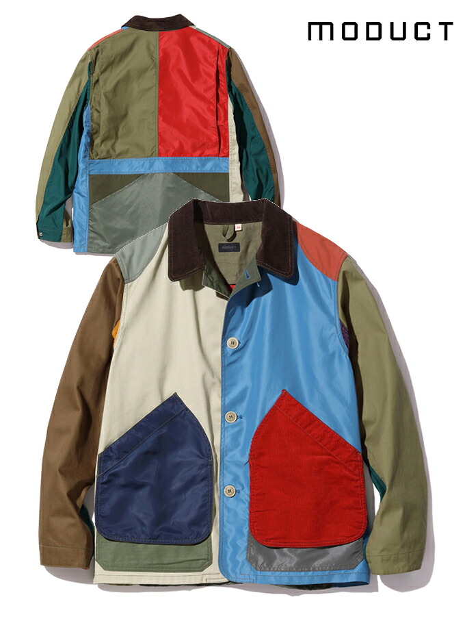MODUCT(モダクト) MODUCT COMPLEX JACKET / Lot.No.MO15122-198) CRAZY by東洋エンタープライズ|藍着堂aikidou Organic Blue Jeans