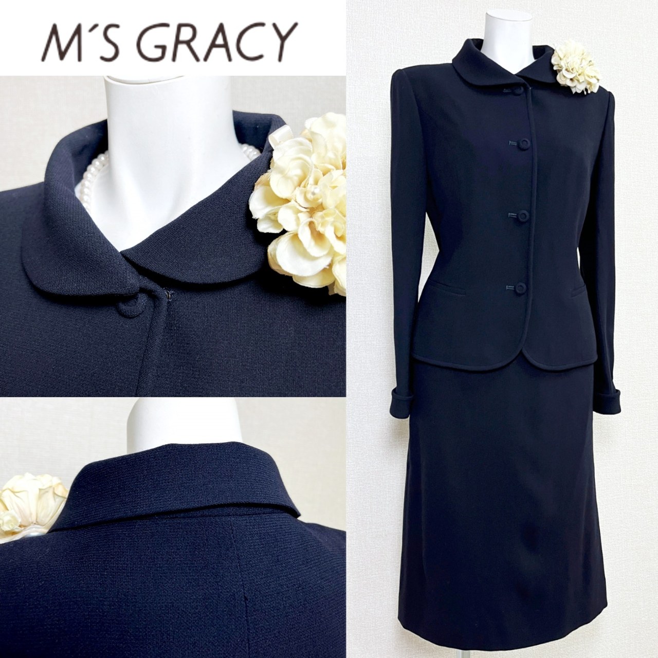 楽天市場】【中古】エムズグレイシー M'S GRACY スーツ 楽天市場】【中古】エムズグレイシー M'S GRACY スーツ