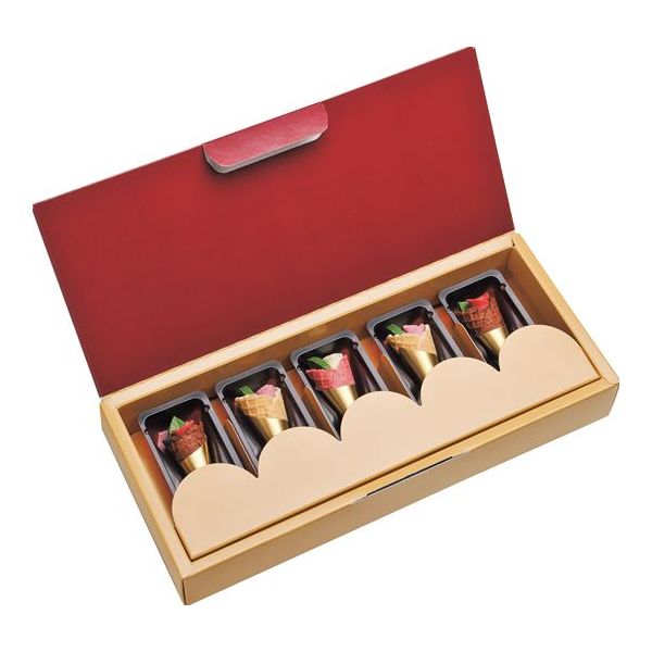 内祝い お菓子 メサージュ ド ローズ 5 好評 ｔｏｋｙｏコーン フルーリ ５個 出産 お返し 出産内祝い 帰省 出産祝い おしゃれ かわいい 菓子折り ホワイトデー 初節句 結婚内祝い 香典返し オシャレ 入学内祝い 手土産 ギフト 結婚祝い