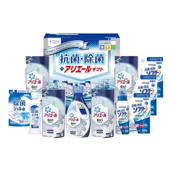 沸騰ブラドン 洗濯用洗剤 柔軟剤 送料無料 セット 洗剤 Spsl 内祝い 送料込 沖縄 離島除く ギフト工房 アリエール抗菌除菌ギフト おしゃれ ラッピング無料 結婚祝い 結婚内祝い ギフト 出産祝い 出産内祝い お返し Gps 80c 出産