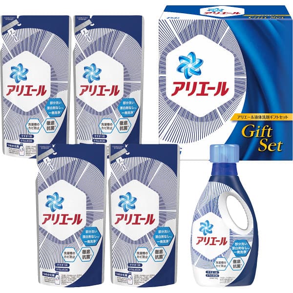 Ｐ&Ｇ アリエール液体洗剤セット PGLA-30C／PGLA-30D 出産 初節句 お返し 出産内祝い 入園内祝 香典返し 出産祝い ギフト 結婚内祝い 結婚祝い 入学内祝い ギフトセット お礼 七五三 成人内祝い 洗剤 入学内祝い