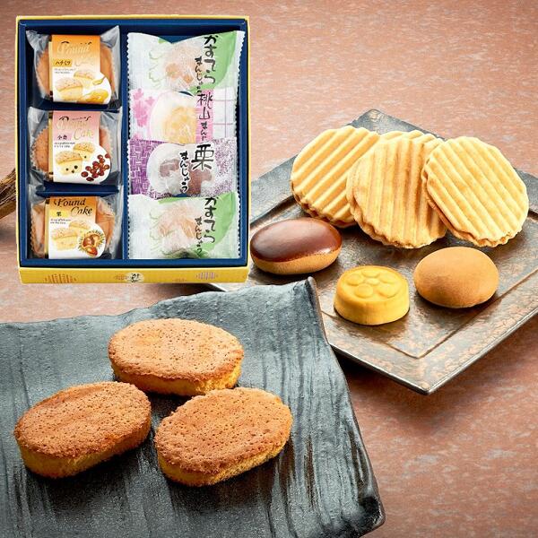 懐古庵 鷲尾　3点セット 楽天市場】ギフト お菓子 河内駿河屋 秀菓撰 CK-20 038-C034 香典返し