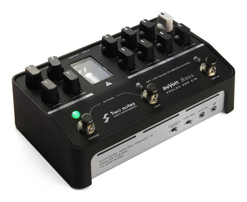【送料込】TWO NOTES ReVolt Bass ベース・アナログ・アンプ・シミュレーター【ポイント5倍】