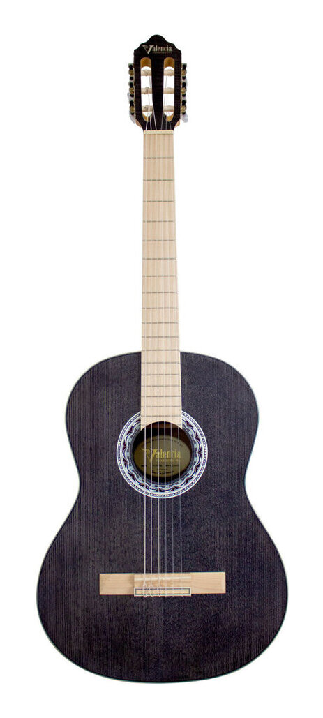 【送料込】Valencia VC354H BK (Black) クラシックギター