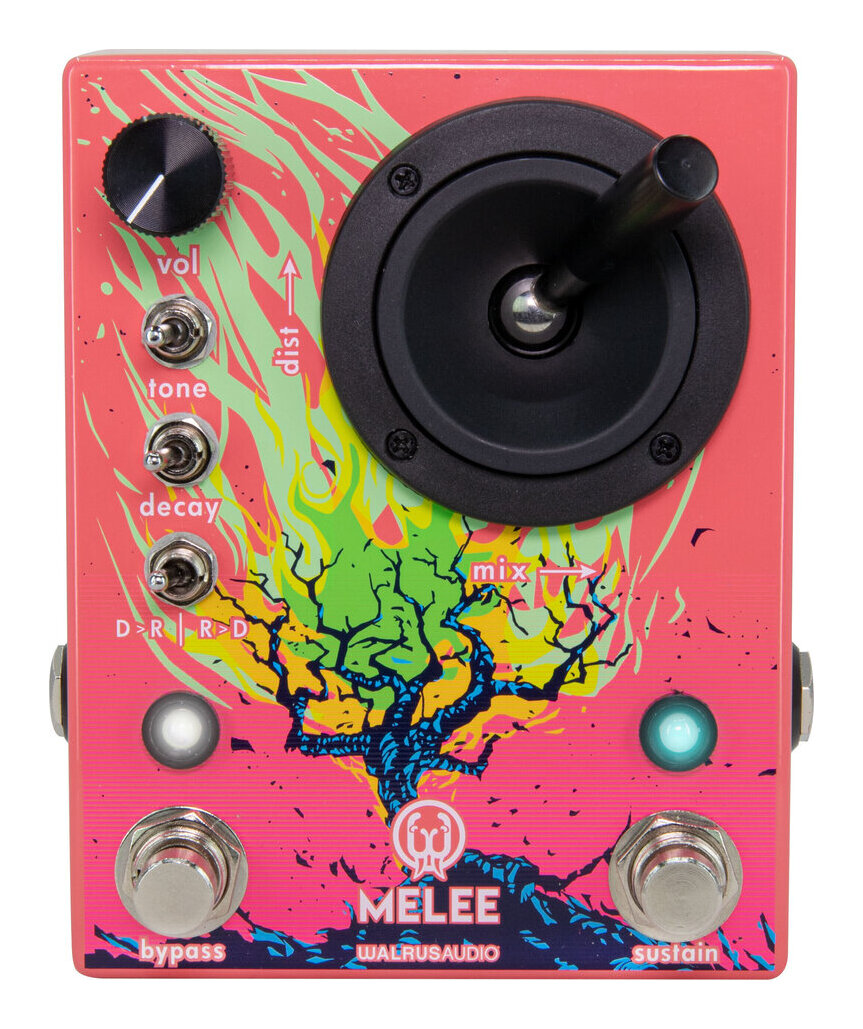 【送料込】WALRUS AUDIO WAL-MELEE Melee: Wall of Noise ディストーション+リバーブ【ポイント5倍】