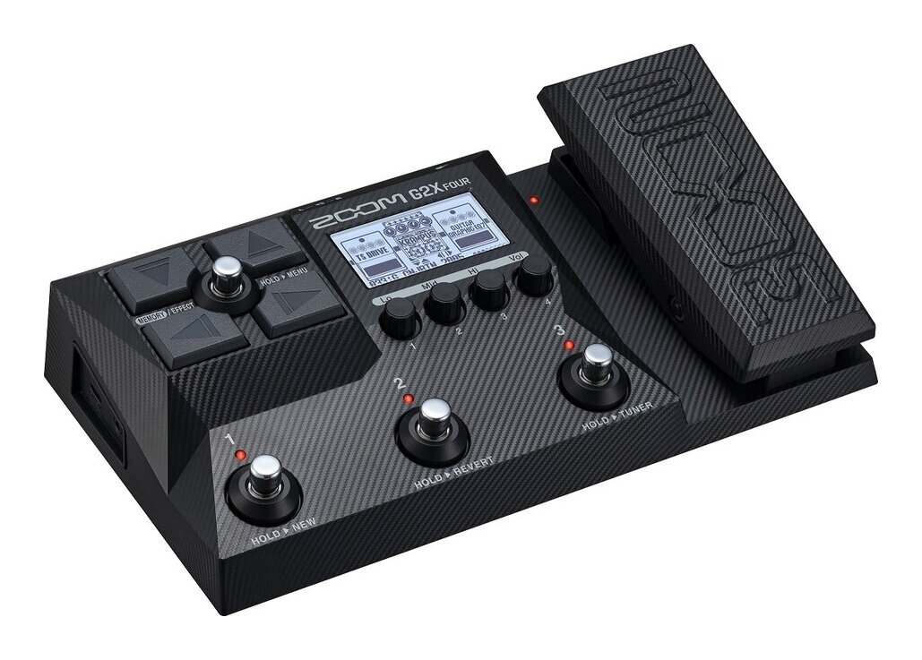 【送料込】ZOOM G2X FOUR マルチレイヤーIR機能搭載、ギター用エフェクター+アンプエミュレーター【ポイント2倍】