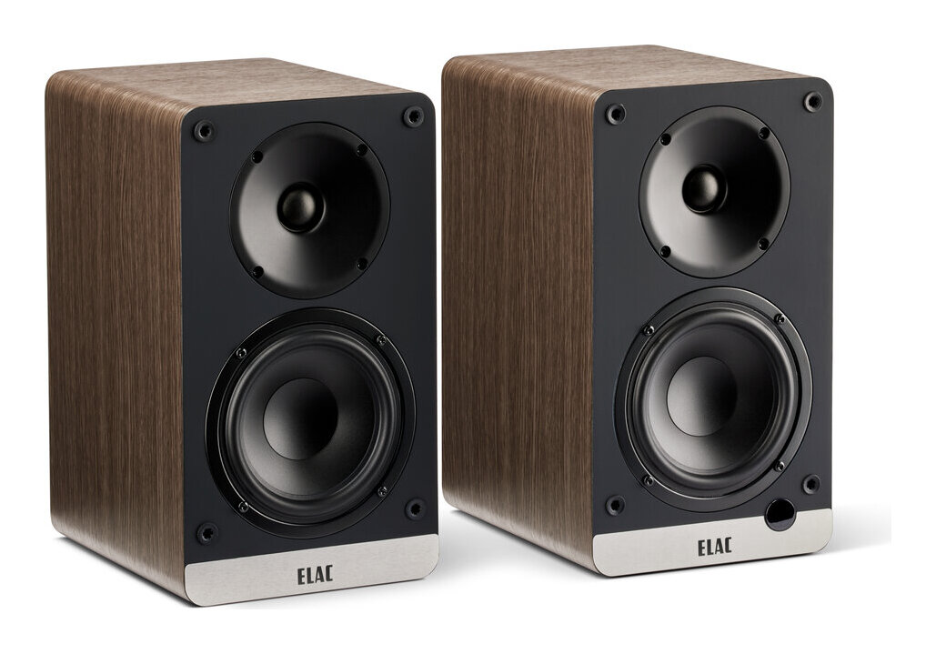 【貨物輸送込】ELAC DCB41 WALNUT(ありの実) Debut ConneX USB/HDMI/TOS/Bluetooth/PHONO繋ぎ合わせる相応う 積極的 金棒引き TV・オーディオ・カメラ-スピーカー