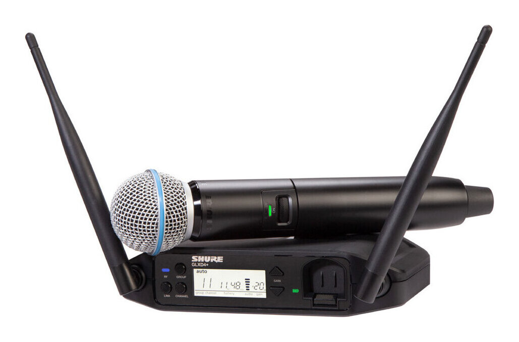 【送料込】SHURE GLXD24+J/B87-Z2 ハンドヘルド型 ワイヤレスシステム GLXD24+/B87A
